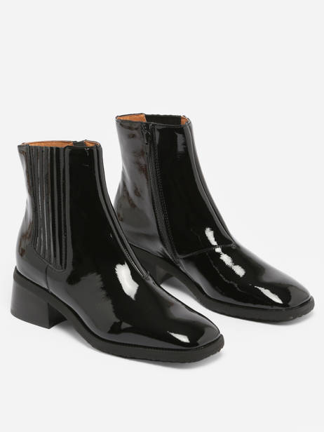 Heeled Boots Dirla In Leather Mam'zelle Black women CSIXR40 other view 3