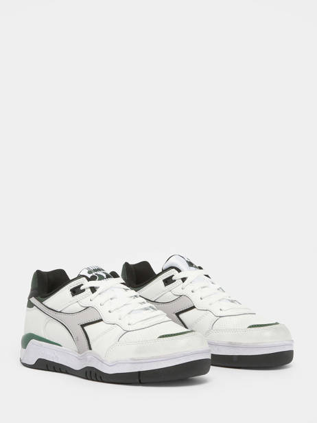 B.56 Icona Sneakers In Leather Diadora White unisex 94250060 other view 3