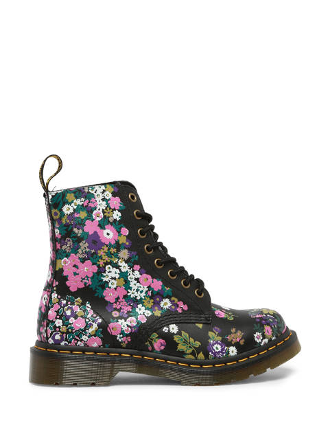 1460 Pascal Floral Boots In Leather Dr martens Multicolor women 31186038