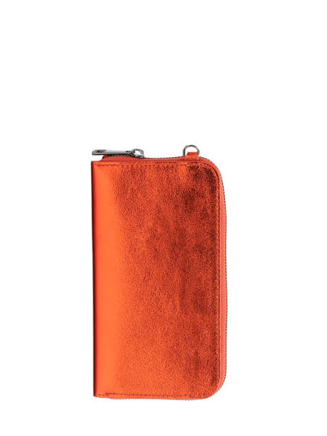 Ccrossbody Phone Case Leather Milano Orange nine NI23068 other view 4