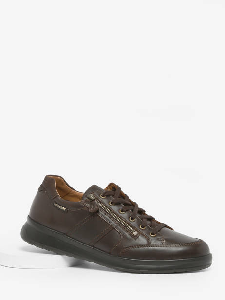 Derby Shoes Lisandro In Leather Mephisto Brown men P5143425 other view 1