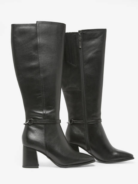 Heeled Boots In Leather Tamaris Black women 41 other view 1