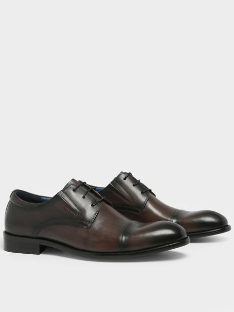 Tovio Formal Shoes In Leather Kdopa Gray men TOVIO other view 2
