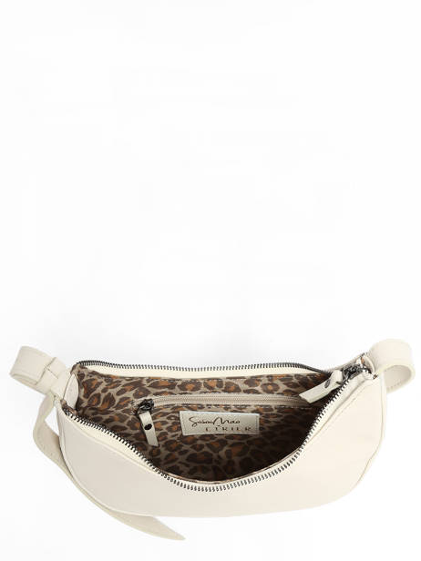 Small Crossbody Bag Sosoomao Leather Etrier White sosoomao ECSO057S other view 3