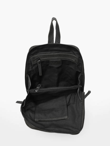 Backpack Milano Black four seasons SOPLB088 other view 3