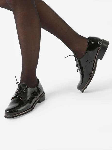 Derby Shoes Yanira In Leather Folie's Black women YANIRA other view 2