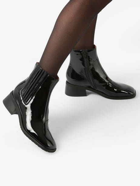 Heeled Boots Dirla In Leather Mam'zelle Black women CSIXR40 other view 2