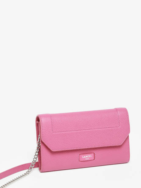 Leather Ninon Belt Bag With Chain Lancel Pink ninon A11122 other view 2