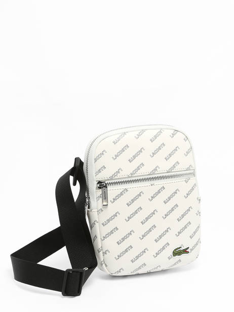 Crossbody Bag Lacoste White lcst seasonal NH4448TX other view 2
