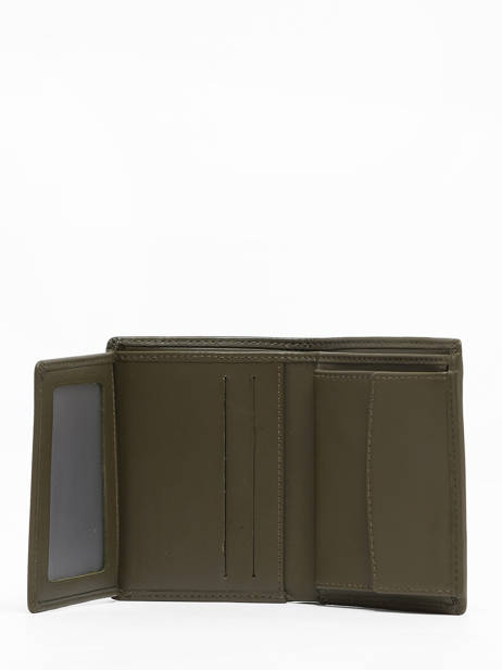 Wallet Leather Yves renard Green smooth 159 other view 3