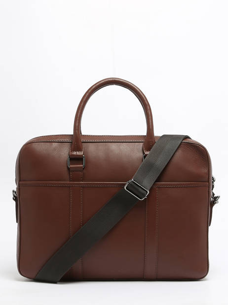 Business Bag Yves renard Brown nappa 81550 other view 4