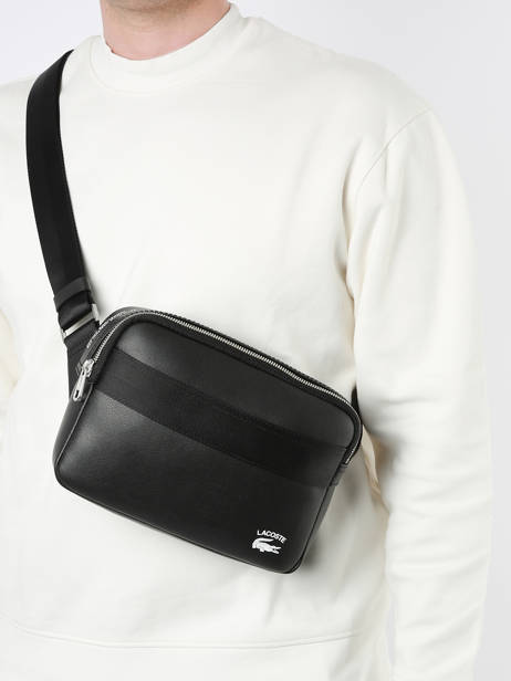 Crossbody Bag Lacoste Black pratice NH4018PN other view 1