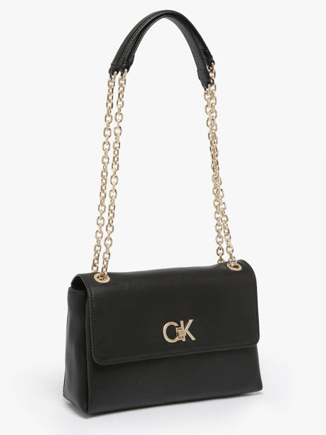 Crossbody Bag Re-lock Recycled Polyester Calvin klein jeans Black re-lock K611084 other view 2