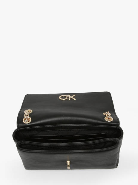 Crossbody Bag Re-lock Recycled Polyester Calvin klein jeans Black re-lock K611084 other view 3