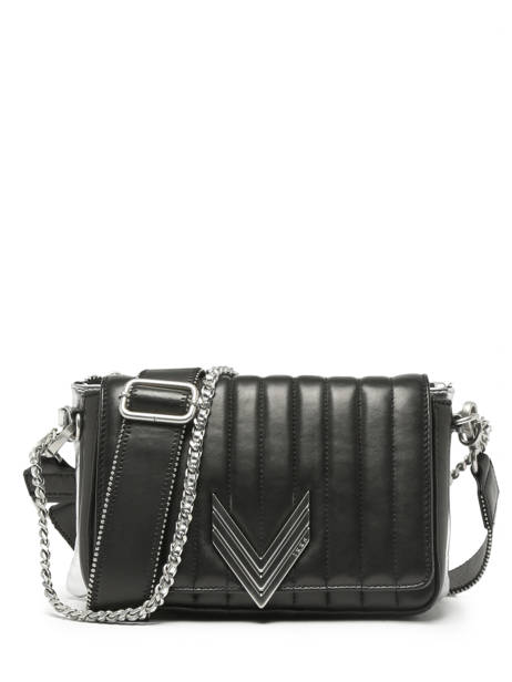 Sac bandouli?�re Ikks 111 MADISON noir en vente au meilleur prix