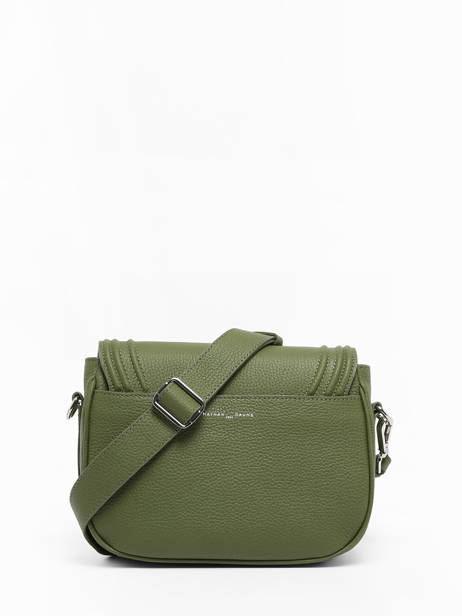 Leather Mistral Crossbody Bag Nathan baume Green regate 3RG other view 4