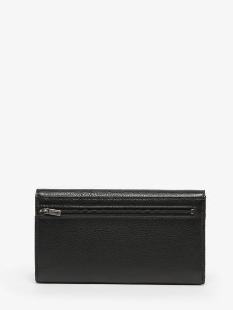Wallet Leather Yves renard Black enveloppe 29286 other view 2