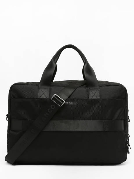Business Bag Serge blanco Black control CTL41007 other view 4