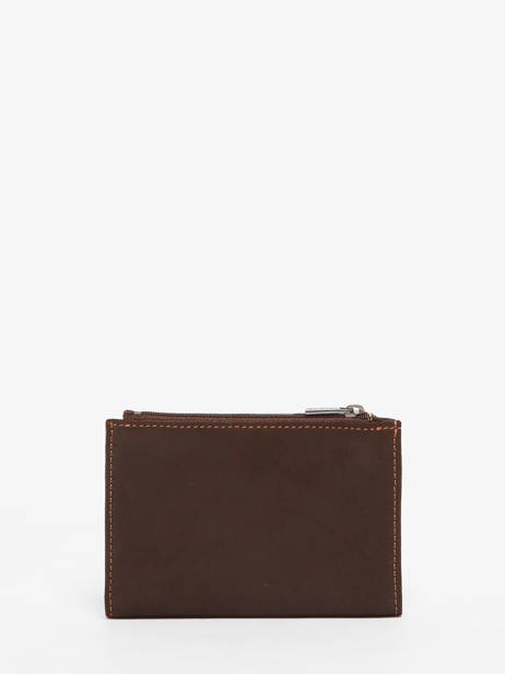 Portefeuille Porte-monnaie Oil Cuir Etrier Marron oil EOIL619 vue secondaire 3