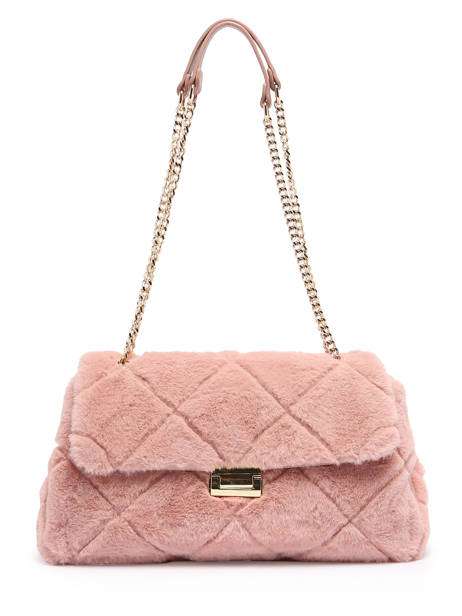 Shoulder Bag Fur Miniprix Pink fur EL1243