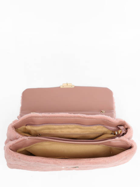 Shoulder Bag Fur Miniprix Pink fur EL1243 other view 3