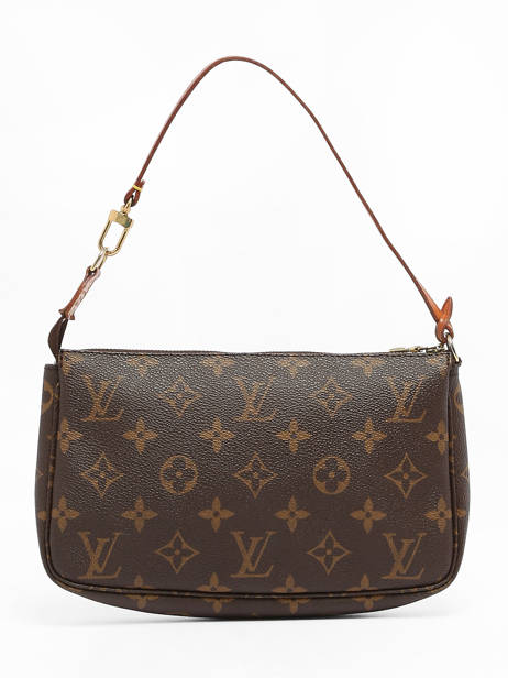 Preloved Louis Vuitton Pouch Monogram Brand connection Brown louis vuitton AAZ0834 other view 4