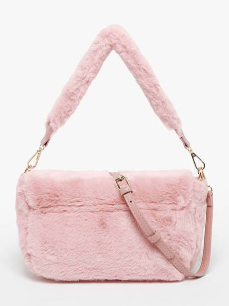 Shoulder Bag Fur Miniprix Pink fur EL1245 other view 4
