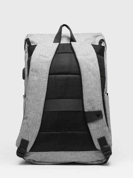 Backpack David jones Gray business PC037A other view 4