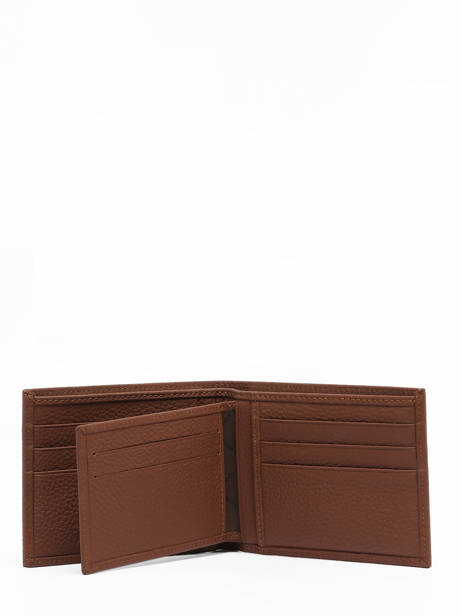 Wallet Leather Nathan baume Brown original homme 429N other view 2