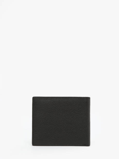Leather Iconic Cardholder Hugo boss Black grained HLW416A other view 2