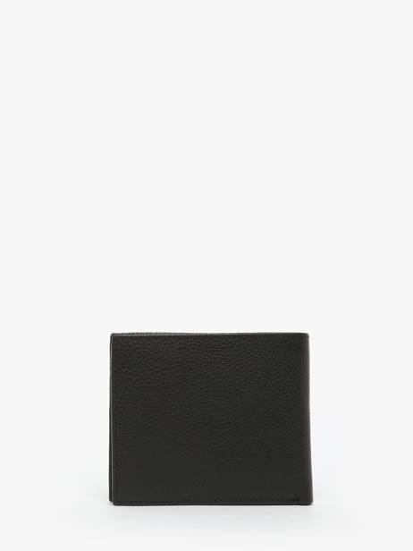 Leather Iconic Wallet Hugo boss Black grained HLM416A other view 2