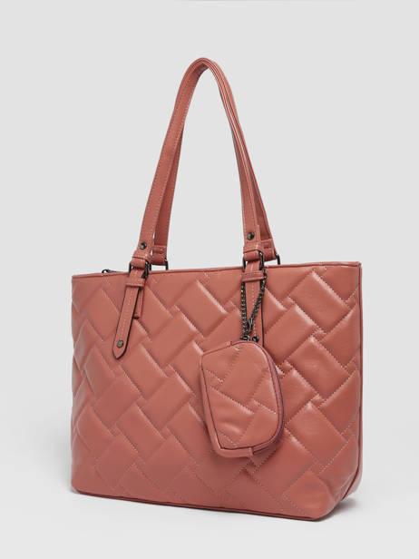 A4 Size Shoulder Bag Winter Miniprix Pink winter G7475 other view 2