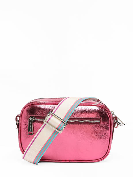 Shoulder Bag Fashion Firenze Leather Lancaster Pink fashion firenze 41 other view 4