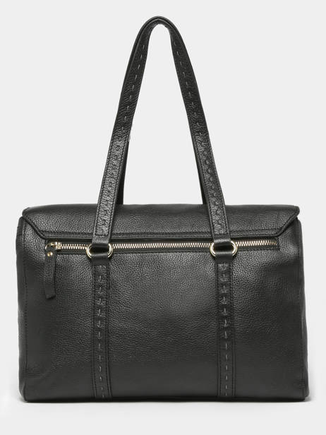 Sac Shopping Tradition Cuir Etrier Noir tradition EHER27 vue secondaire 4