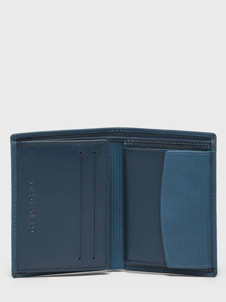 Leather Michelin Wallet Yves renard Blue michelin 179 other view 1