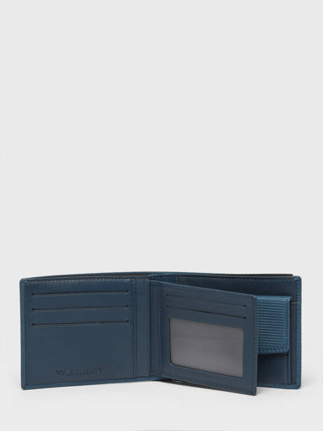 Leather Michelin Wallet Yves renard Blue michelin 1772 other view 1