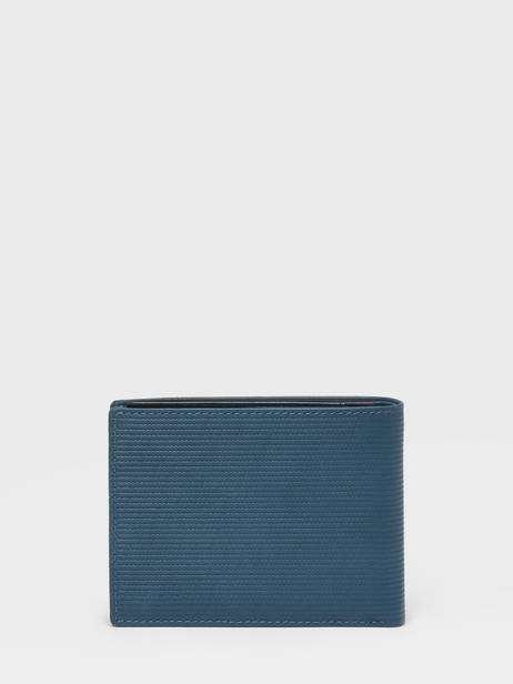 Leather Michelin Wallet Yves renard Blue michelin 1772 other view 2