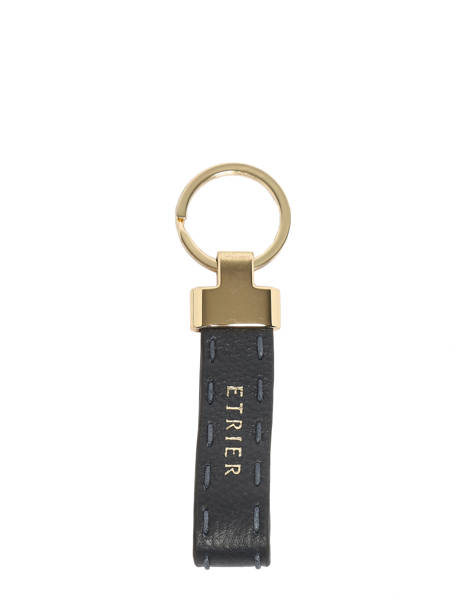 Leather Tradition Key Chain Etrier Blue tradition EHER94