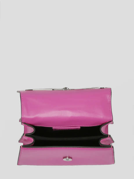 Crossbody Bag K Signature Leather Karl lagerfeld Pink k signature 240W3004 other view 3
