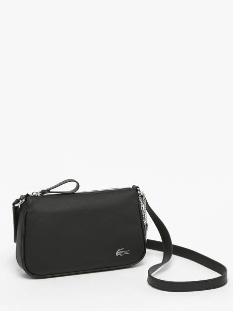 Crossbody Bag Daily Lifestyle Lacoste Black daily lifestyle NF4369DB other view 2