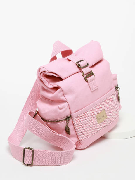 Sac à Dos Rolltop S Narcisse Woomen Rose narcisse WNAR04 vue secondaire 2