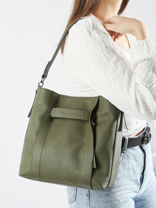 Longchamp Longchamp 3d Hobo bag Green