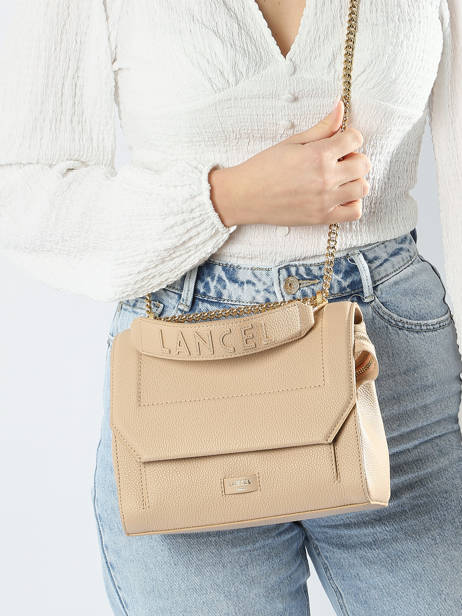 Sac à Main M Ninon Cuir Lancel Beige ninon A09222 vue secondaire 1