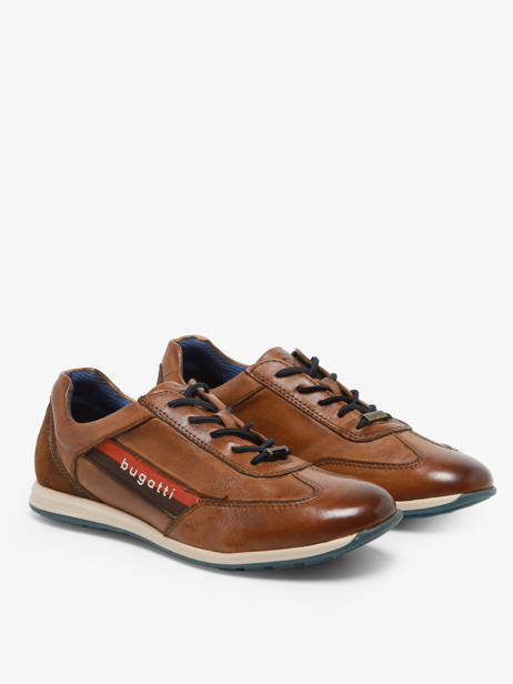 Sneakers In Leather Bugatti Brown men 311A9Q03 other view 2