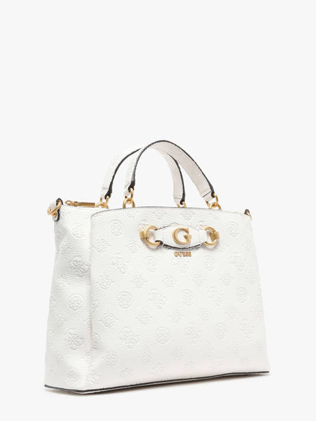 Satchel Izzy Peony Guess White izzy peony PD920906 other view 2