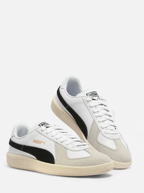 Sneakers In Leather Puma White unisex 38660701 other view 3