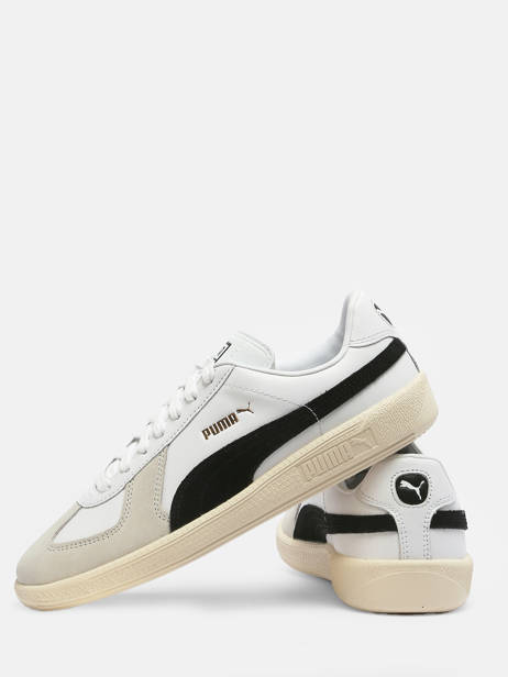 Sneakers In Leather Puma White unisex 38660701 other view 4