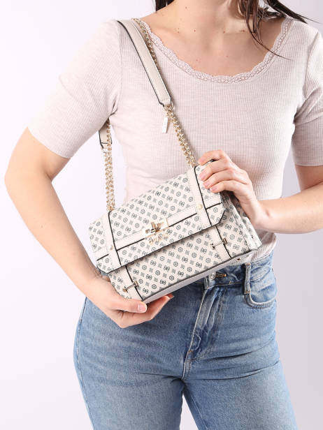 Crossbody Bag Emilee Guess White emilee PS886221 other view 1