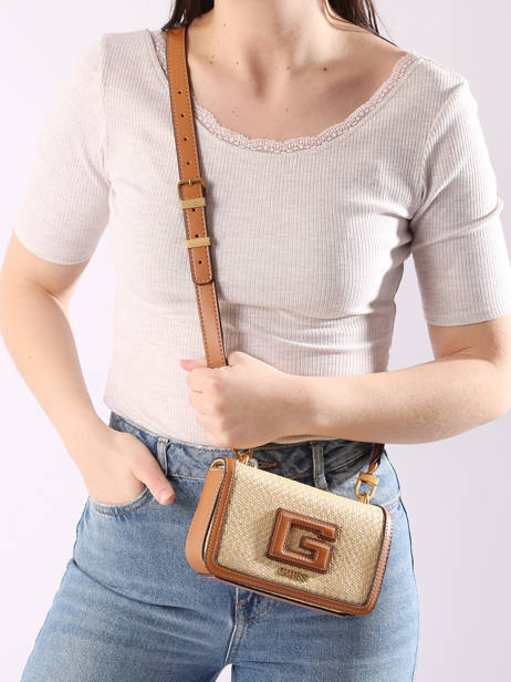 Crossbody Bag Guess Status Guess Beige guess status WA919878 other view 1