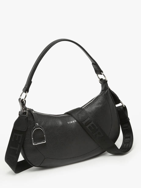 Sac Porté épaule M Altesse Cuir Etrier Noir altesse EALT017M vue secondaire 2
